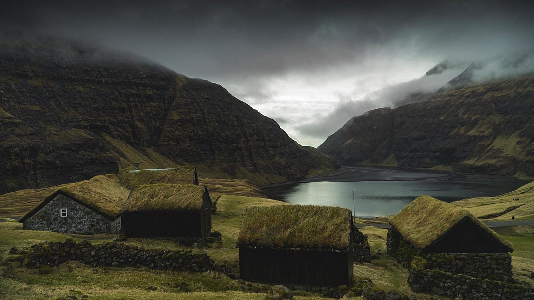 People in the Huts